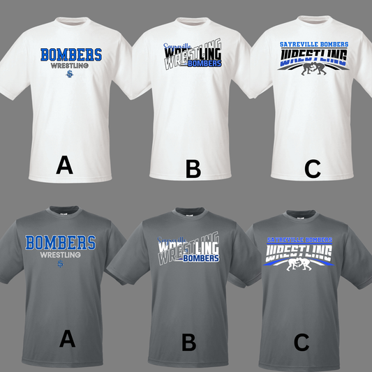 Wrestling 005 - Sayreville HS Wrestling - Performance Dri Fit Tee shirt