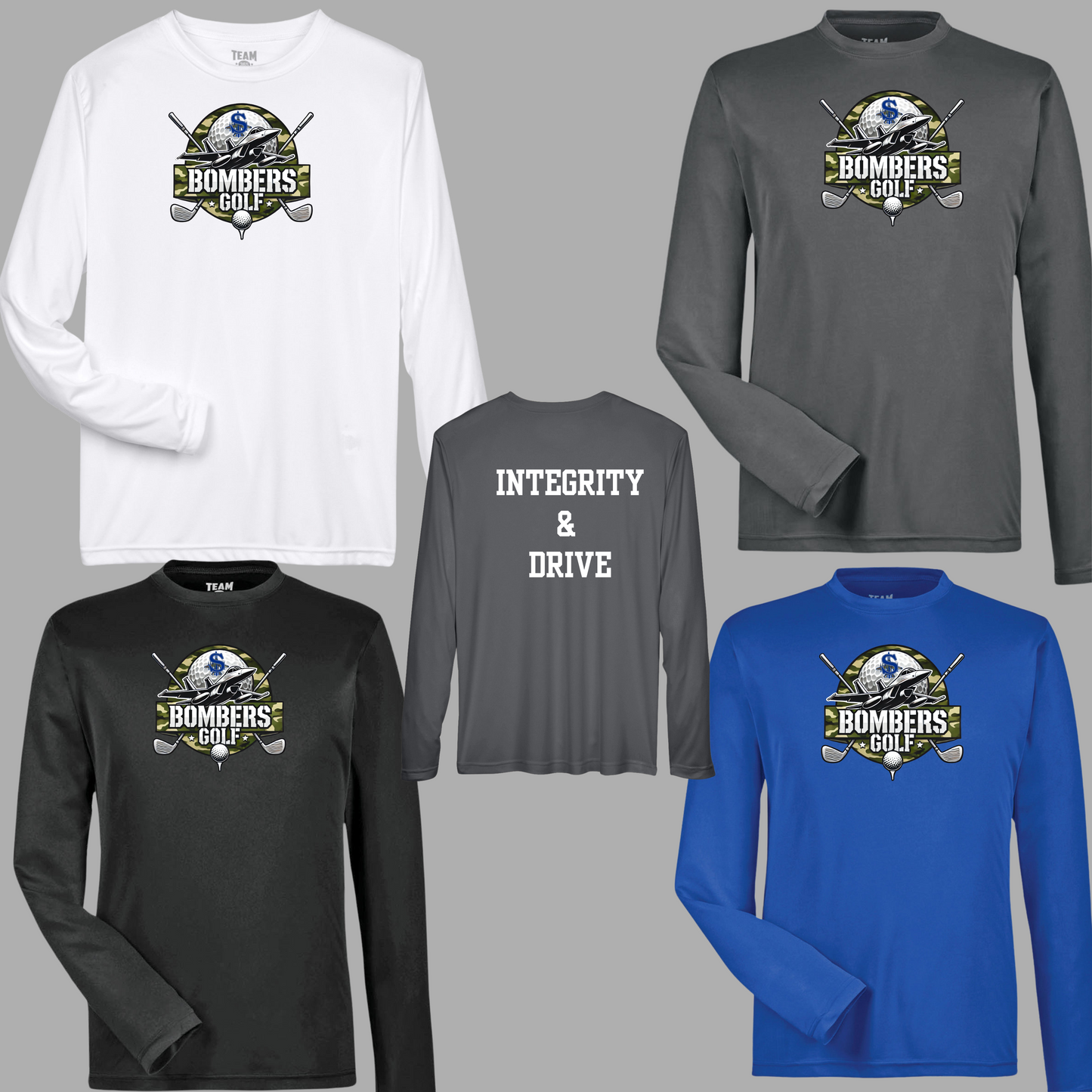 SBG  014 - Team 365 Performance LONG SLEEVE Shirt (Dri Fit)