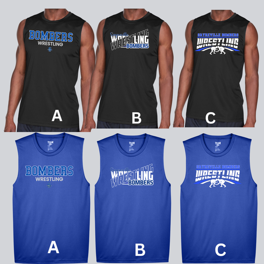 Wrestling 030 - Sayreville HS Wrestling - TANK TOP - Performance Dri Fit