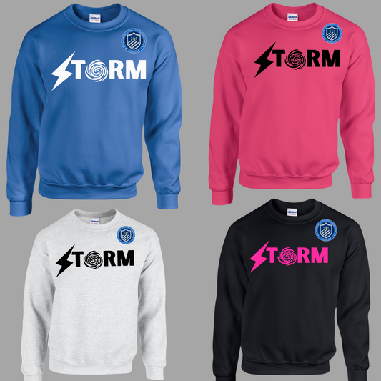 Sayreville AA Soccer Storm 016- Storm Crew Neck Sweatshirt