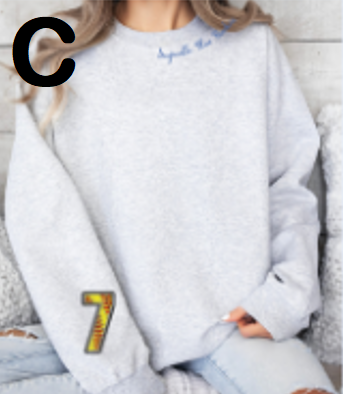 Adult & Youth Crew Neck Sweaters ASH GREY
