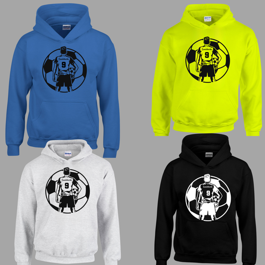 Sayreville AA Soccer Landshark 028 - Landshark CUSTOMIZED HOODED Sweatshirt