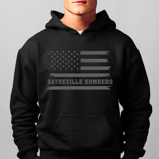 BBB - 010 - Sayreville Bombers - Flag - Tee-Shirt, Crewneck Sweatshirt or Hooded Sweatshirt