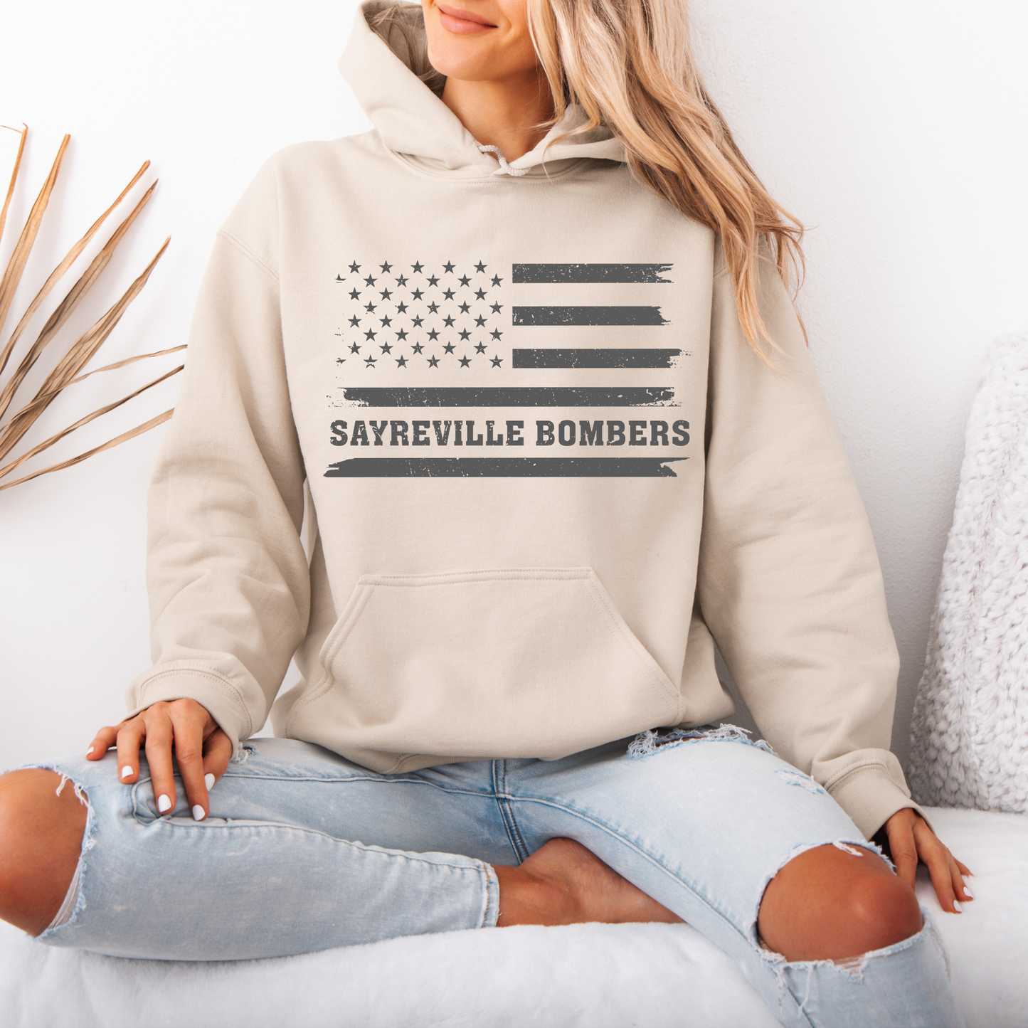 BBB - 010 - Sayreville Bombers - Flag - Tee-Shirt, Crewneck Sweatshirt or Hooded Sweatshirt