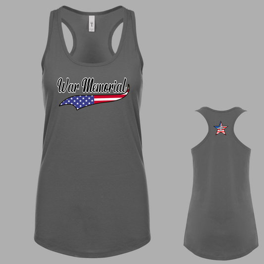 004 - War Memorial - Women's Racerback Tank Top