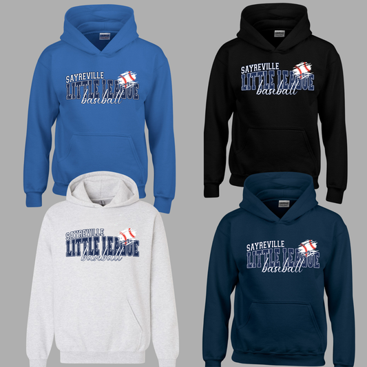 SLL - Sayreville Little League  SLL - Crewneck Sweatshirt or Hooded Sweatshirt or Tee Shirt