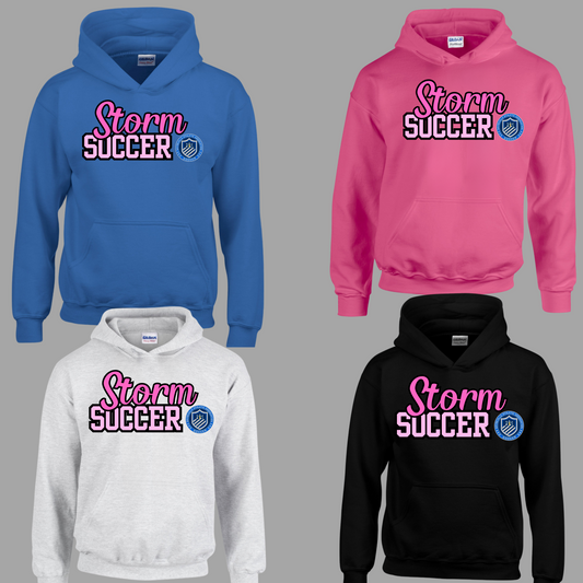 Sayreville AA Soccer Storm 024 - Storm HOODED Sweatshirt