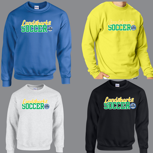 Sayreville AA Soccer Landsharks 021- Landshark Crew Neck Sweatshirt