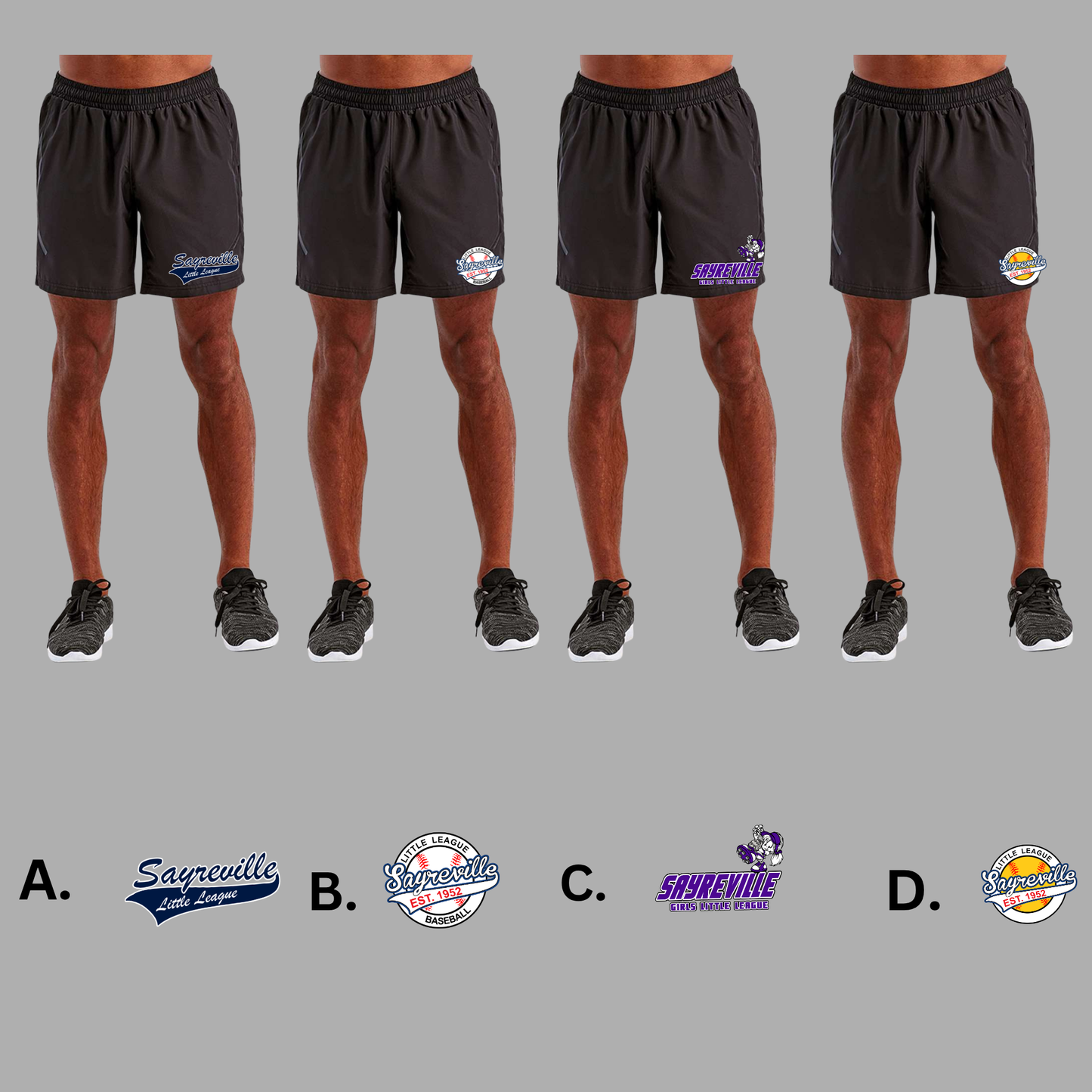 SLL - Sayreville Little League - Men's Active Shorts