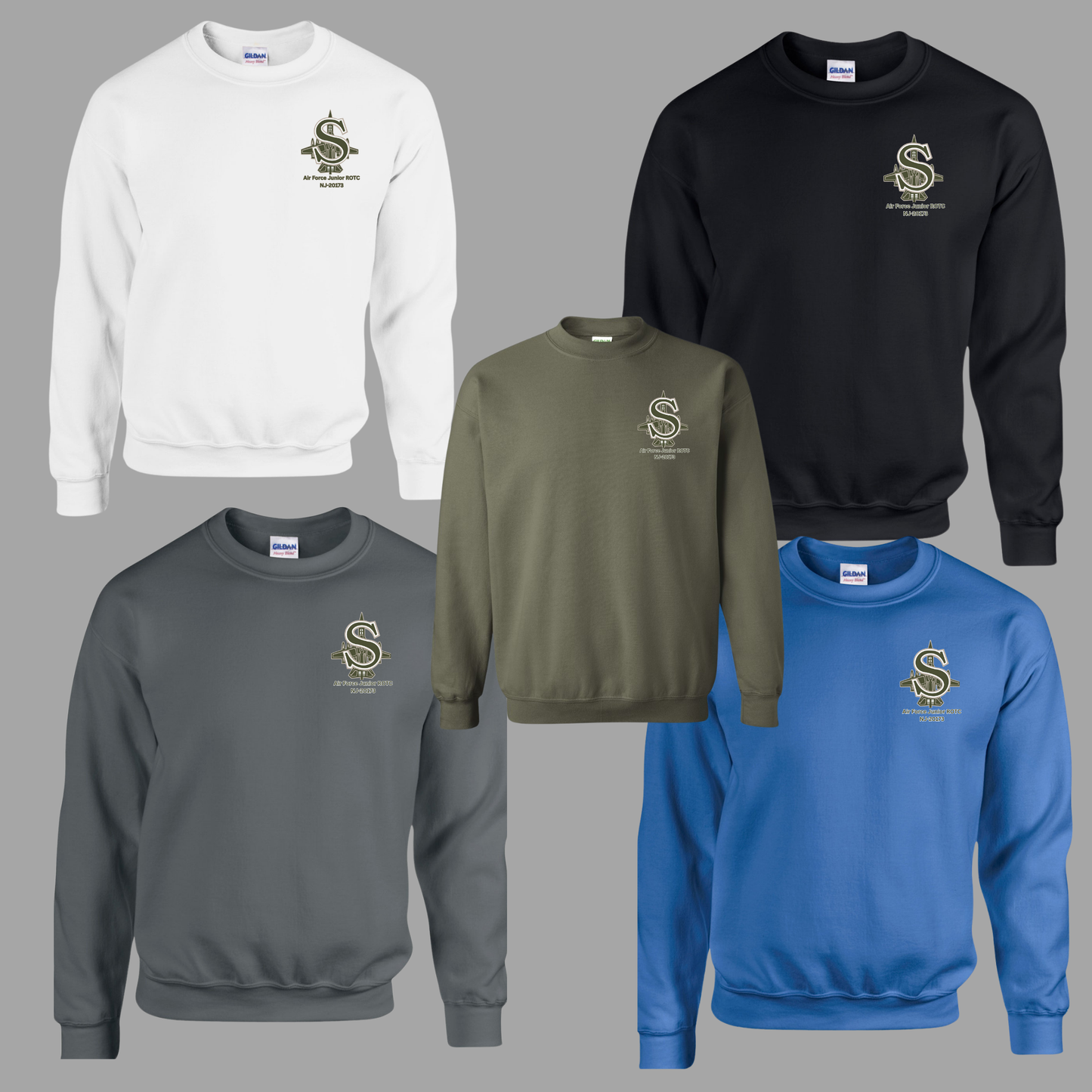 008 - JROTC - S - logo- Tee-shirt - Crewneck or Hooded Sweatshirt