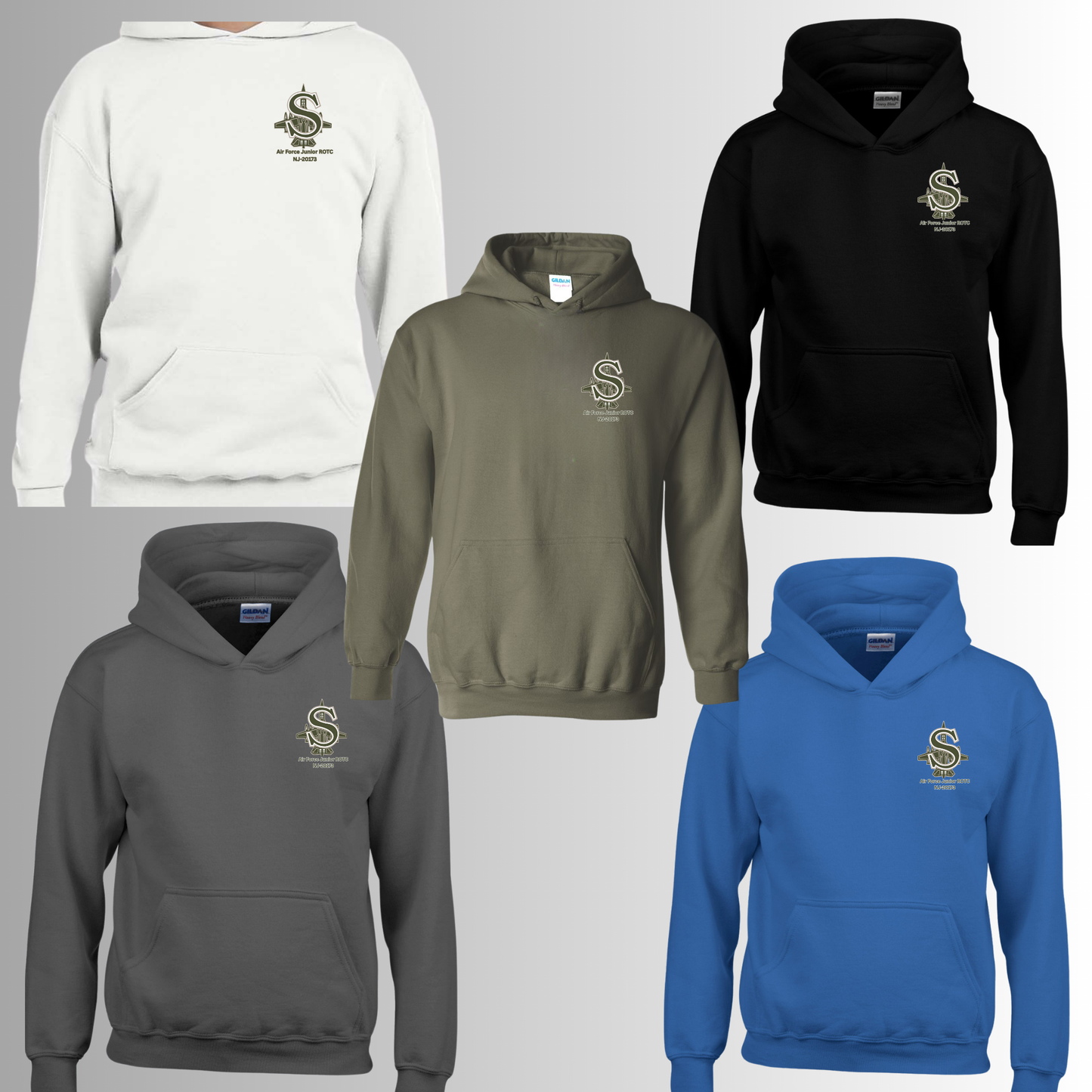 008 - JROTC - S - logo- Tee-shirt - Crewneck or Hooded Sweatshirt