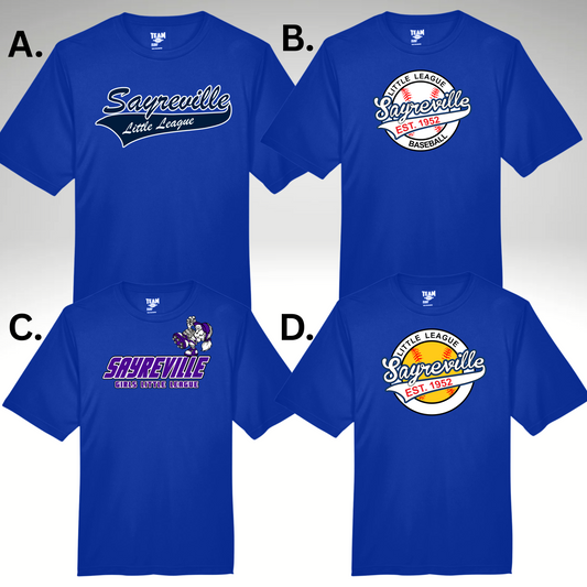 SLL 5 -Sayreville Little League - Performance Dri Fit T-Shirt