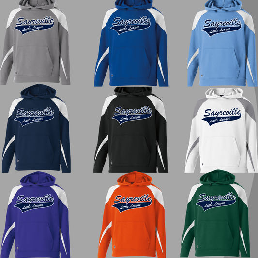 SLL 4- Sayreville Little League - Holloway Fleece Color Block Hooded Sweatshirt