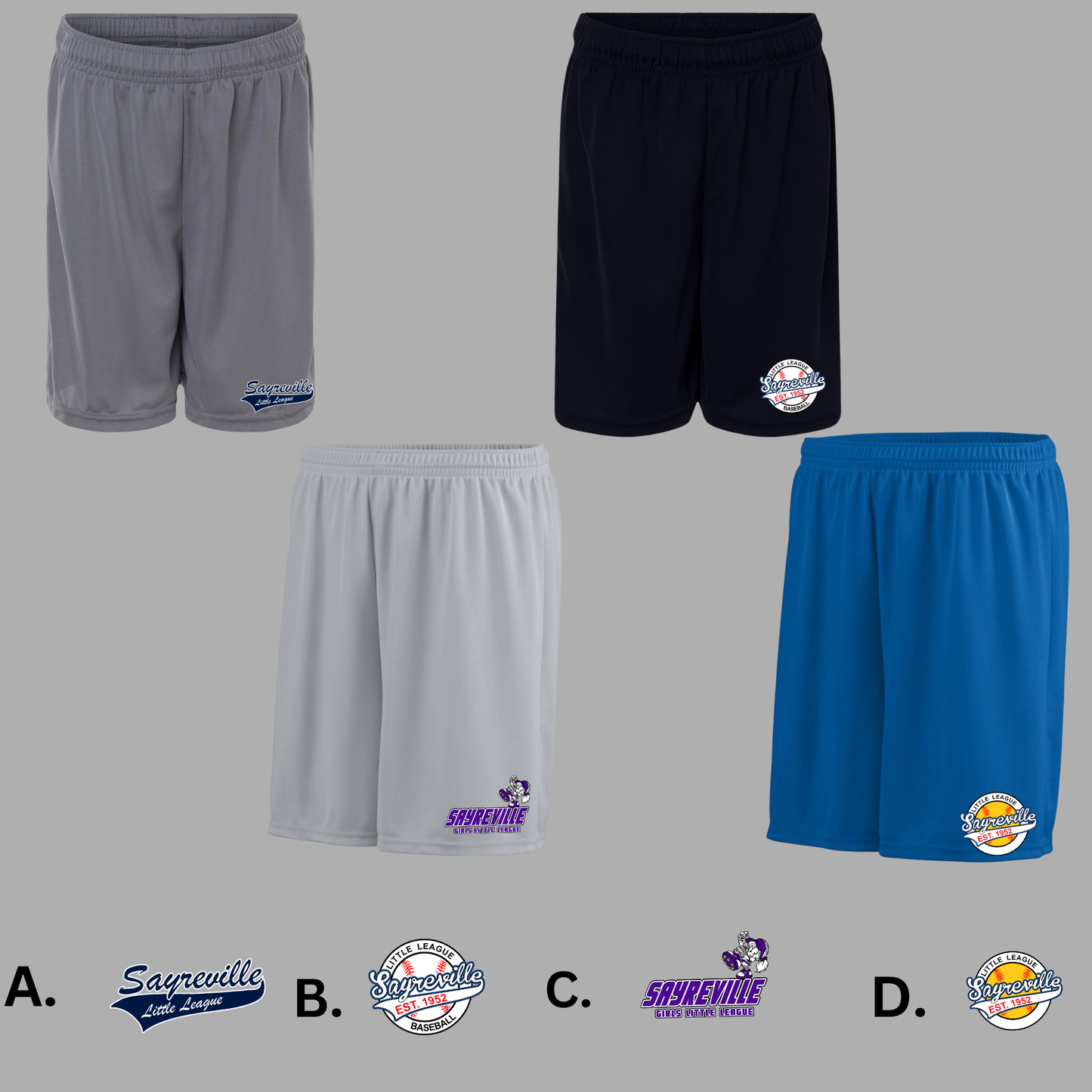 SLL - Sayreville Little League - Shorts