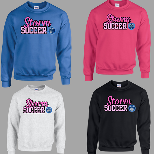 Sayreville AA Soccer Storm 020- Storm Crew Neck Sweatshirt