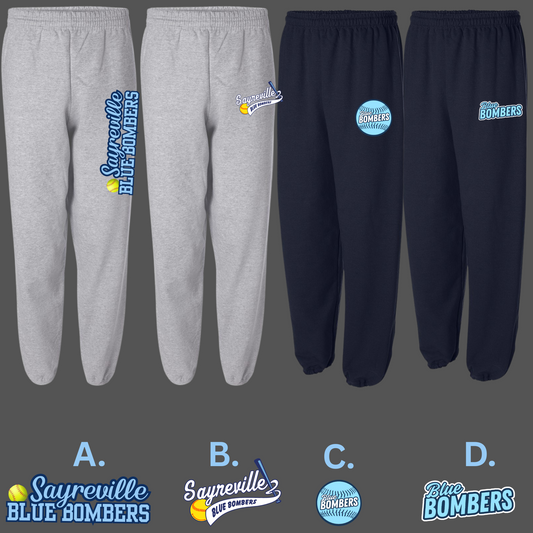 Blue Bombers 023 -Fleece Sweatpants