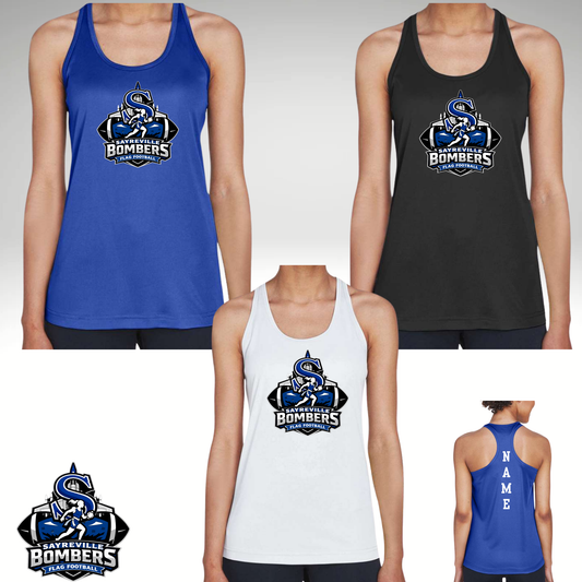 Flag - (Bomers Flag Football) Player - Women's Tank Top - Performance