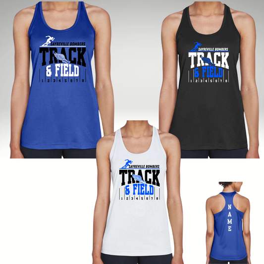 Track & Field - Performance Tank Top (Large design)