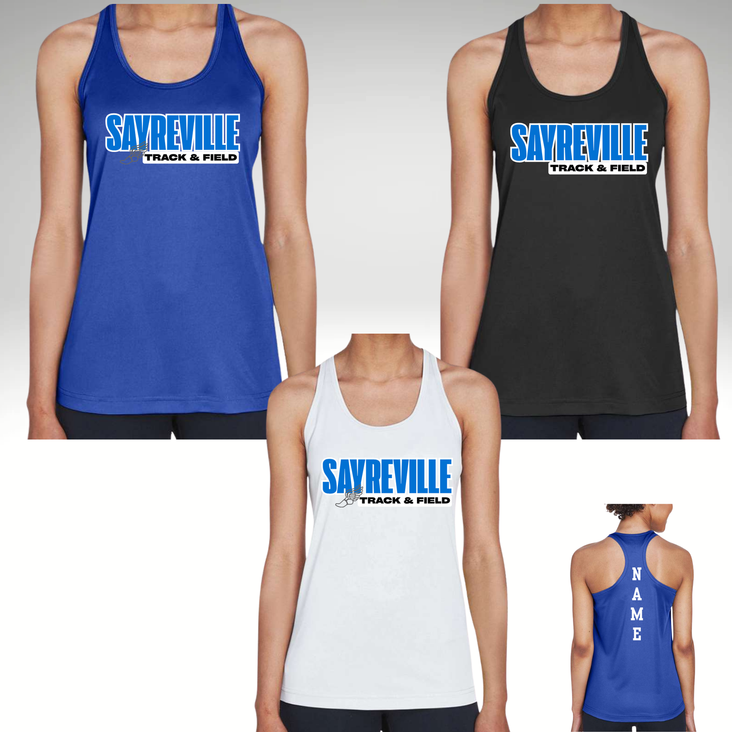 Track & Field - Performance Tank Top (Sayreville track&field)